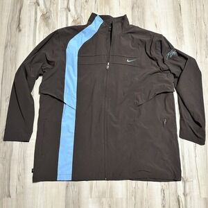 Nike Men's Brown Blue  Kobe Bryant Mamba Flight Full Zip Track Jacket 3XL DriFit